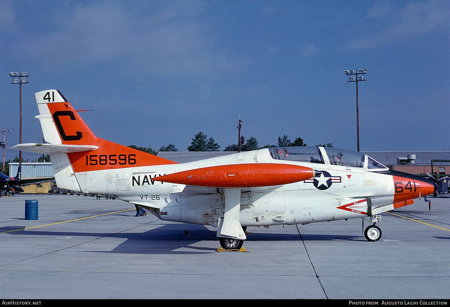 Aircraft Photo of 158596 | North American Rockwell T-2C Buckeye | USA - Navy | AirHistory.net #640323