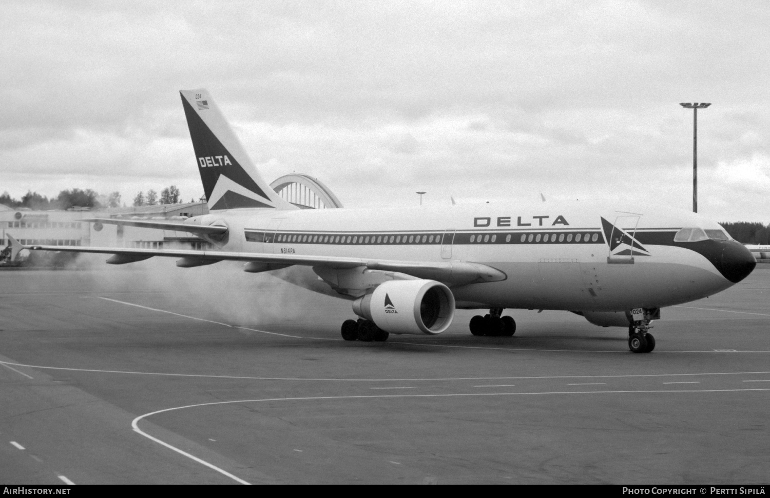 Aircraft Photo of N814PA | Airbus A310-324 | Delta Air Lines | AirHistory.net #640328