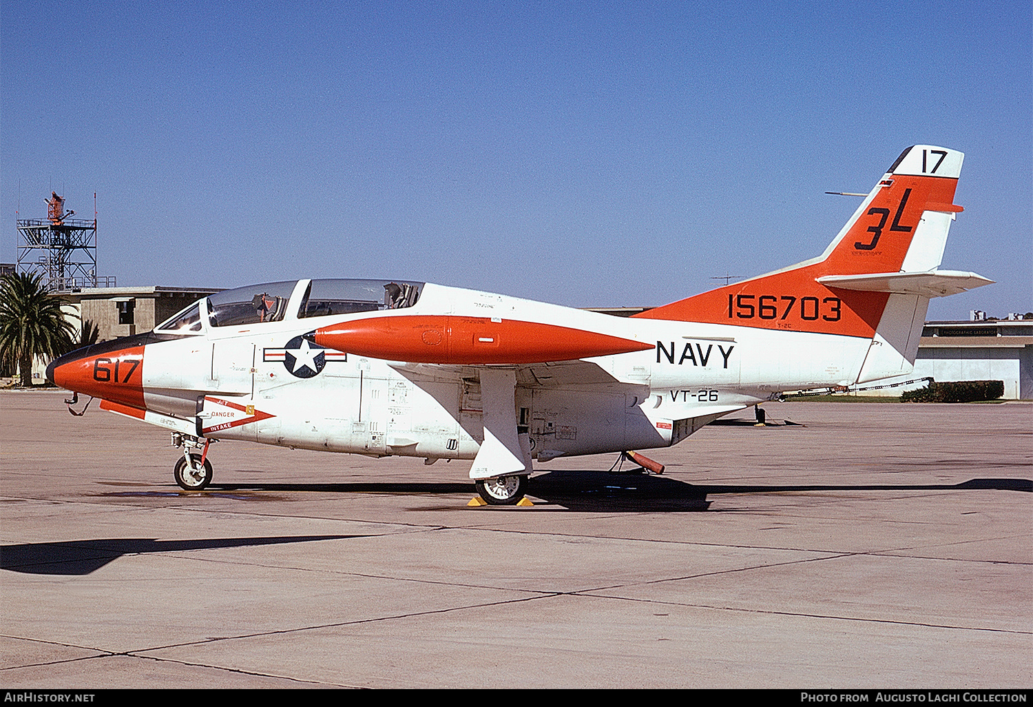 Aircraft Photo of 156703 | North American Rockwell T-2C Buckeye | USA - Navy | AirHistory.net #640338