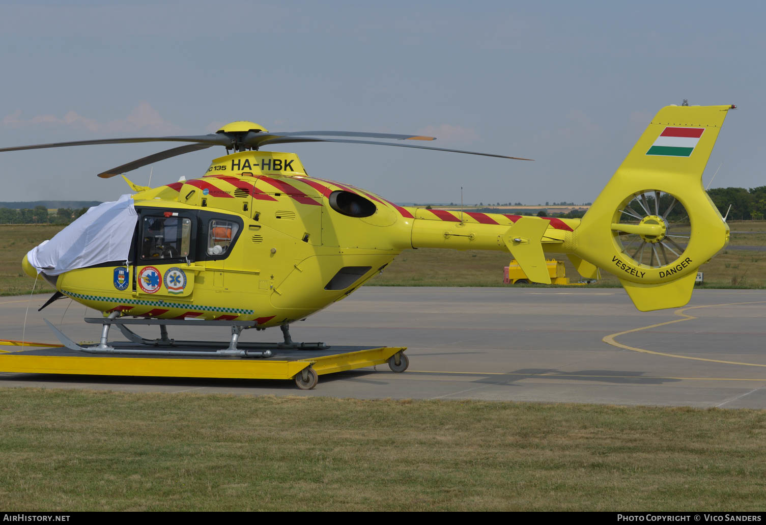 Aircraft Photo of HA-HBK | Eurocopter EC-135P-2 | Országos Mentőszolgálat - OMSZ | AirHistory.net #640343