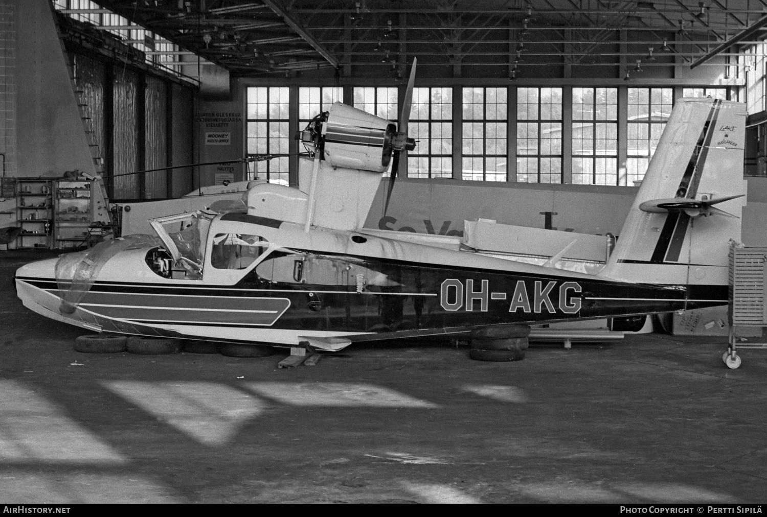 Aircraft Photo of OH-AKG | Lake LA-4-200 Buccaneer | AirHistory.net #640349
