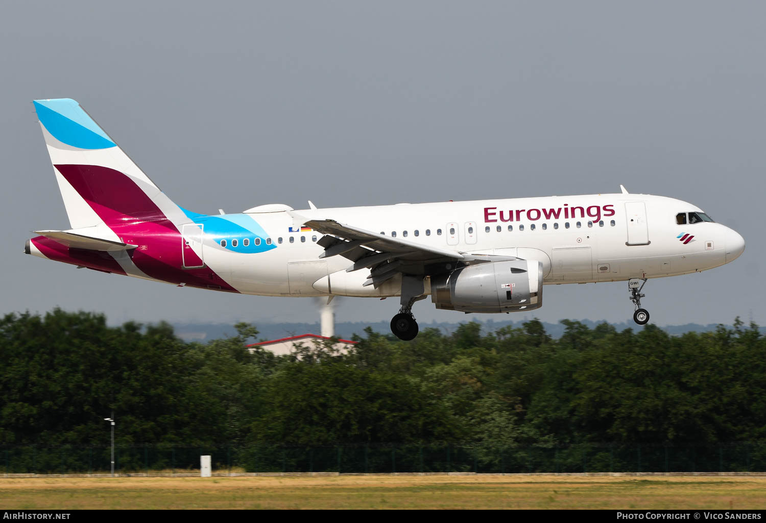 Aircraft Photo of D-AGWI | Airbus A319-132 | Eurowings | AirHistory.net #640360