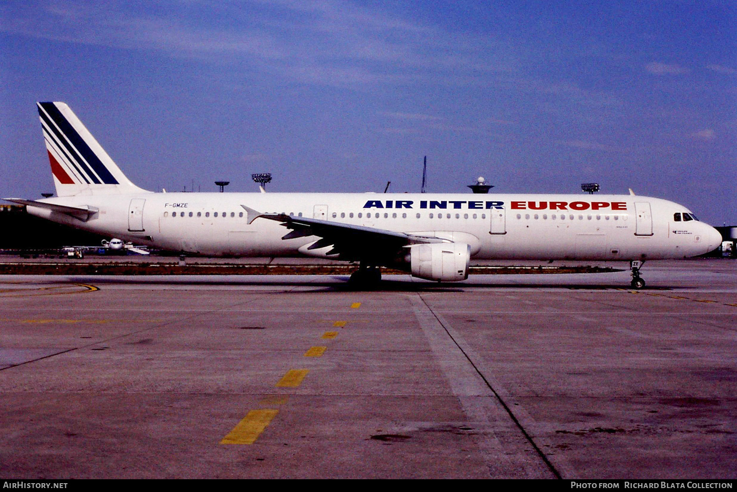 Aircraft Photo of F-GMZE | Airbus A321-111 | Air Inter Europe | AirHistory.net #640374