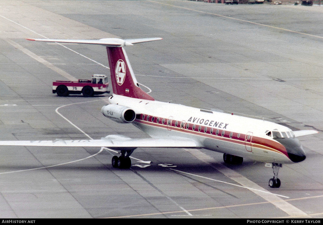 Aircraft Photo of YU-AJA | Tupolev Tu-134A | Aviogenex | AirHistory.net #640401