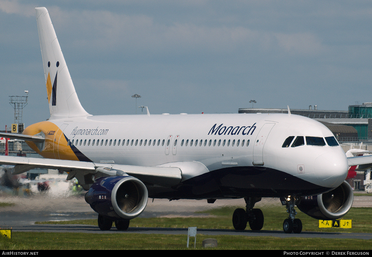 Aircraft Photo of G-OZBB | Airbus A320-212 | Monarch Airlines | AirHistory.net #640409