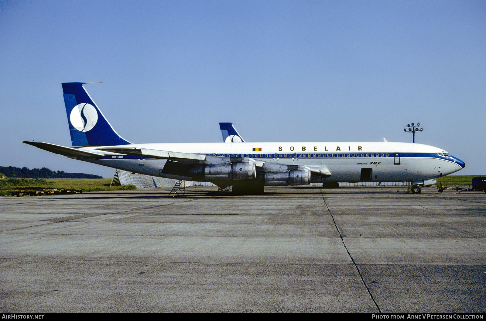 Aircraft Photo of OO-SBU | Boeing 707-373C | Sobelair | AirHistory.net #640424