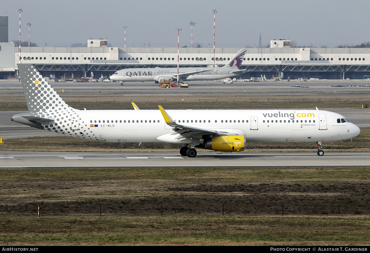Aircraft Photo of EC-MLD | Airbus A321-231 | Vueling Airlines | AirHistory.net #640428