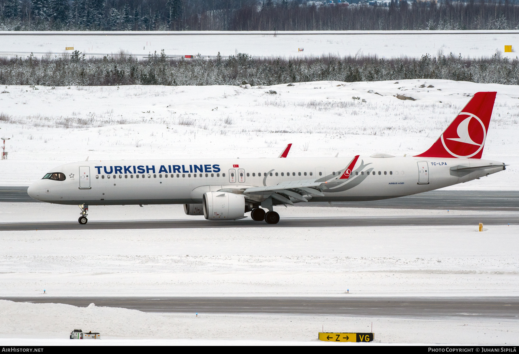 Aircraft Photo of TC-LPA | Airbus A321-271NX | Turkish Airlines | AirHistory.net #640429