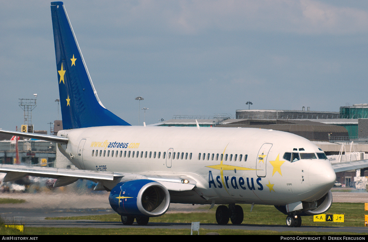 Aircraft Photo of G-STRF | Boeing 737-76N | Astraeus Airlines | AirHistory.net #640431