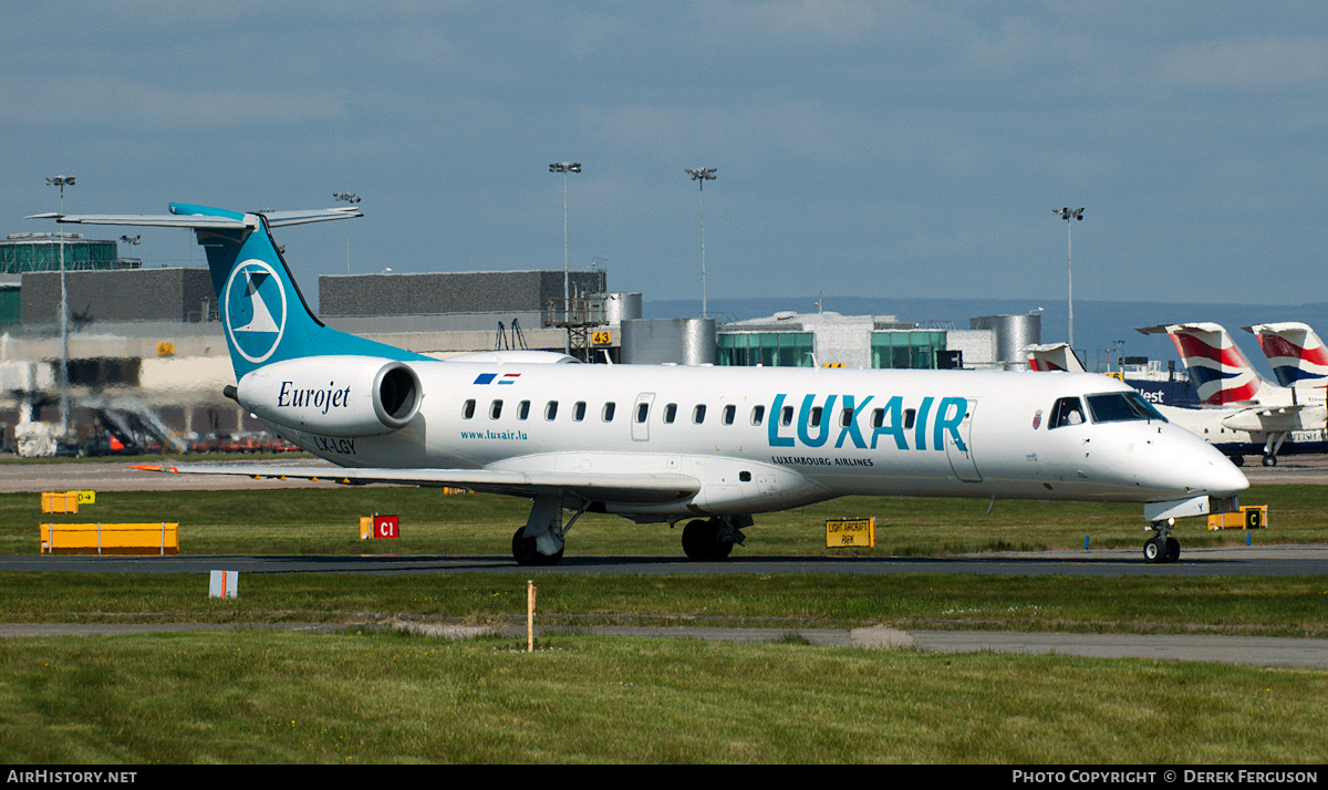 Aircraft Photo of LX-LGY | Embraer ERJ-145LU (EMB-145LU) | Luxair | AirHistory.net #640432