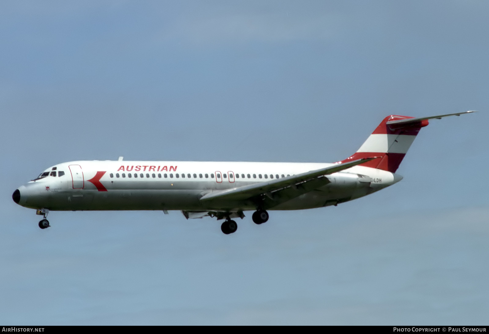 Aircraft Photo of OE-LDH | McDonnell Douglas DC-9-32 | Austrian Airlines | AirHistory.net #640434