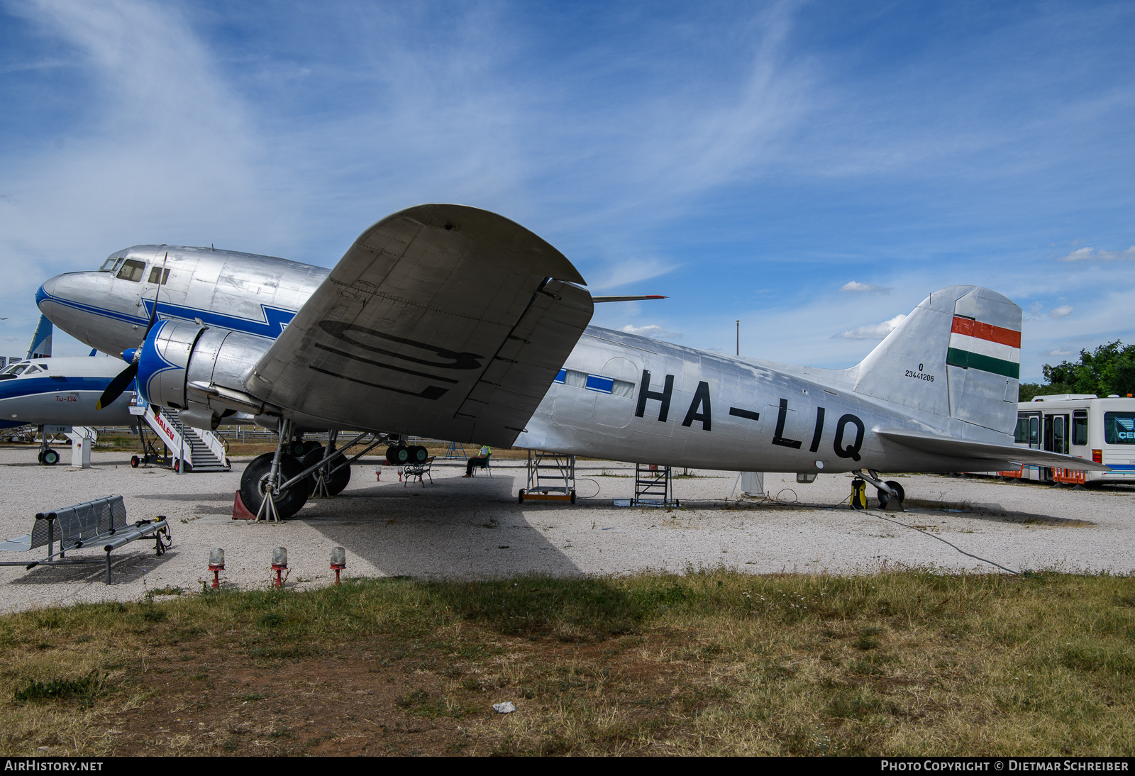 Aircraft Photo of HA-LIQ | Lisunov Li-2T | Malév - Hungarian Airlines | AirHistory.net #640445