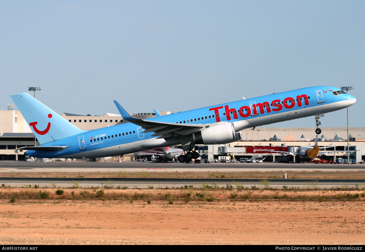 Aircraft Photo of G-OOBH | Boeing 757-236 | Thomson Airways | AirHistory.net #640471