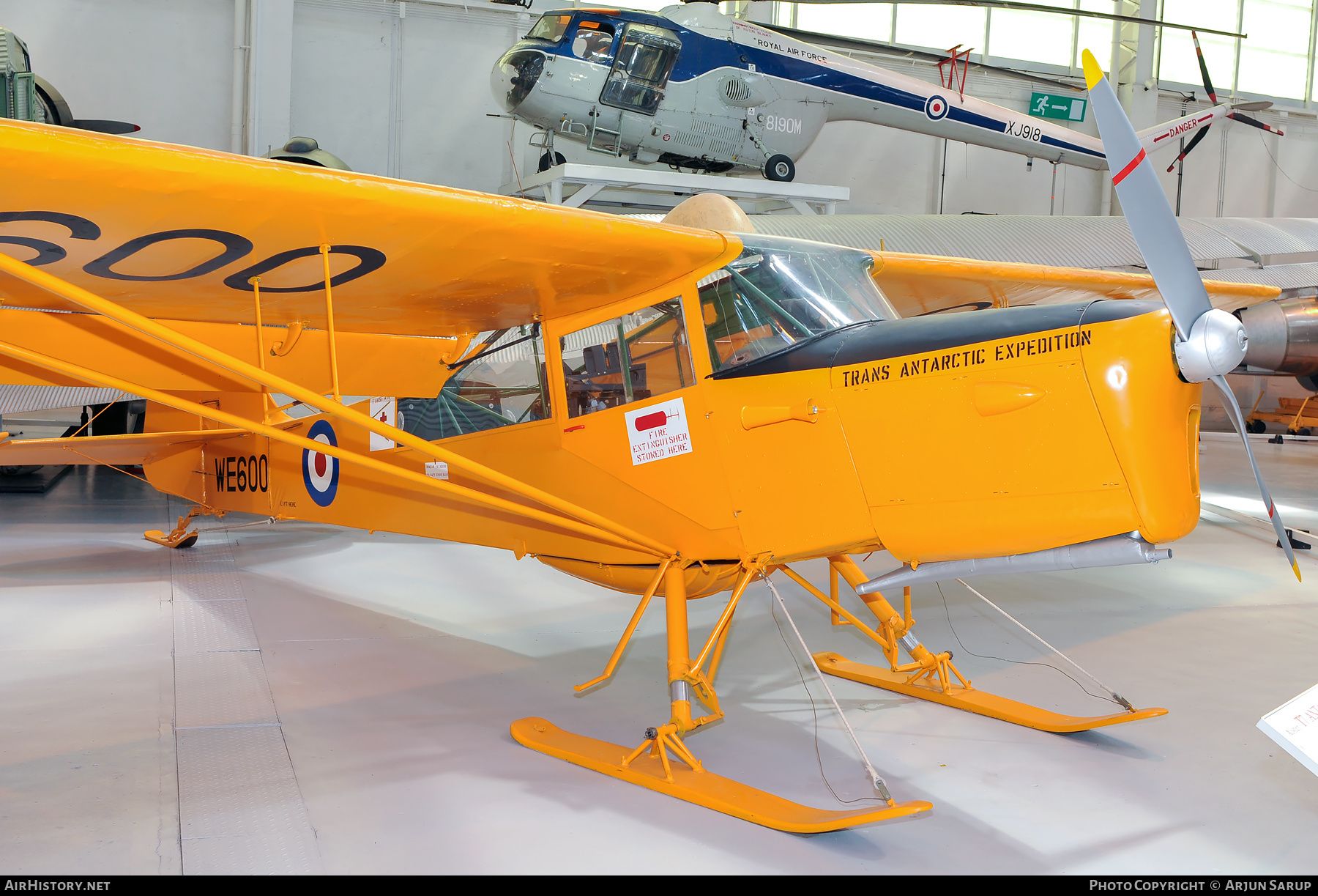 Aircraft Photo of WE600 | Auster C-4 Auster T7 Antarctic | UK - Air Force | AirHistory.net #640473
