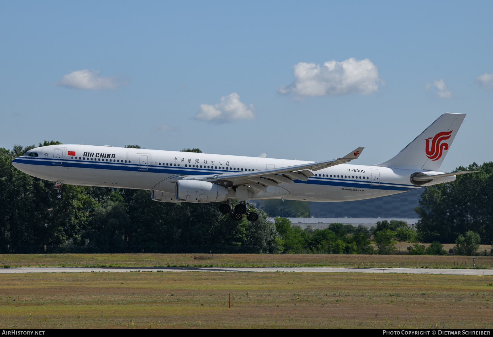 Aircraft Photo of B-8385 | Airbus A330-343E | Air China | AirHistory.net #640478