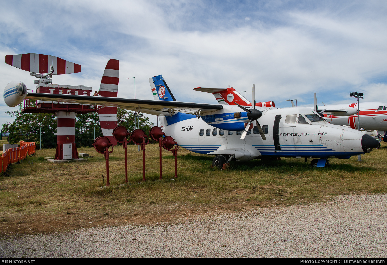 Aircraft Photo of HA-LAF | Let L-410UVP-E8A Turbolet | LRI - Légiforgalmi és Repülőtéri Igazgatóságot - Flight Inspection Service | AirHistory.net #640488