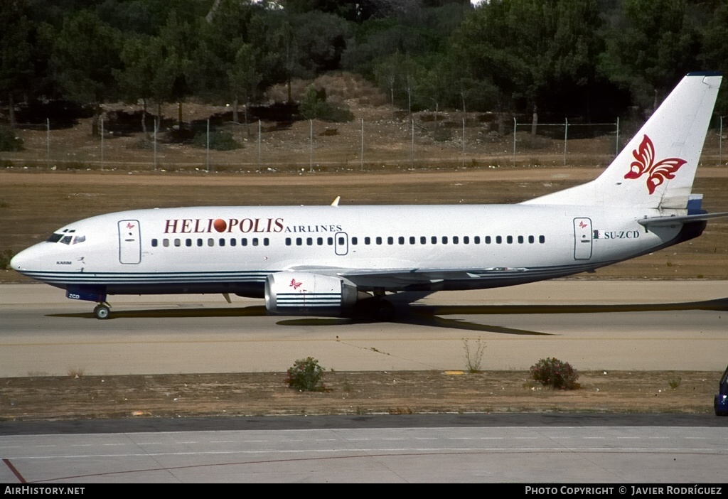 Aircraft Photo of SU-ZCD | Boeing 737-3Q8 | Heliopolis Airlines | AirHistory.net #640491