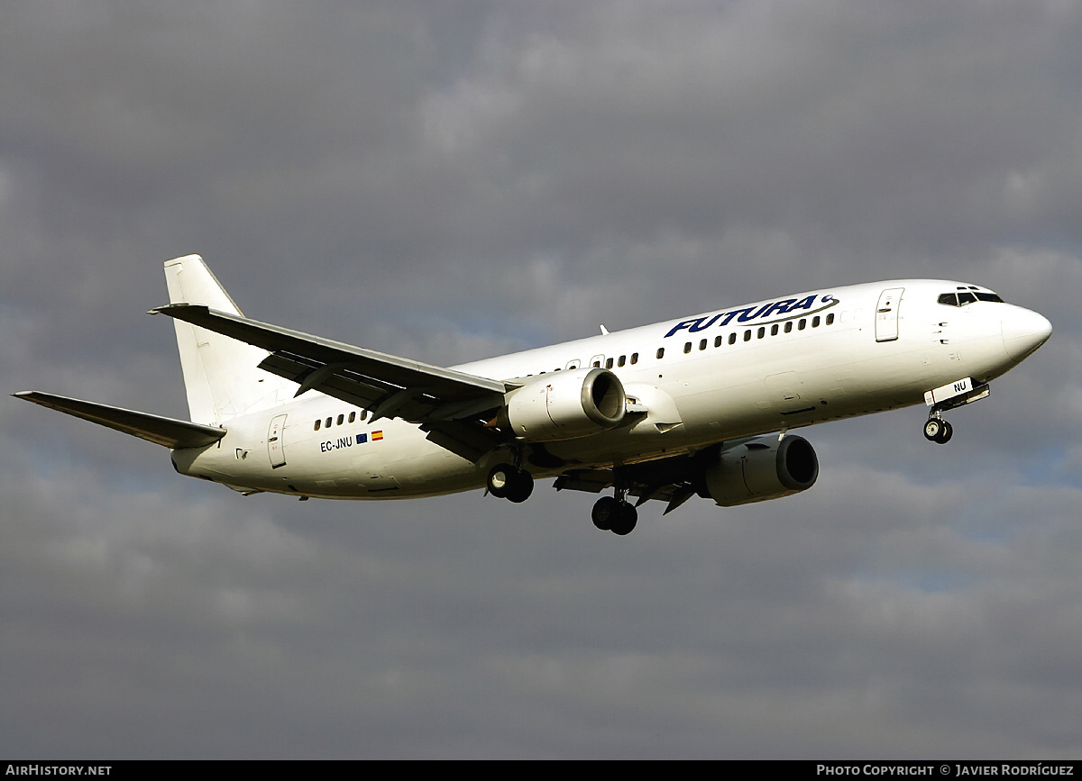 Aircraft Photo of EC-JNU | Boeing 737-4Q8 | Futura International Airways | AirHistory.net #640495