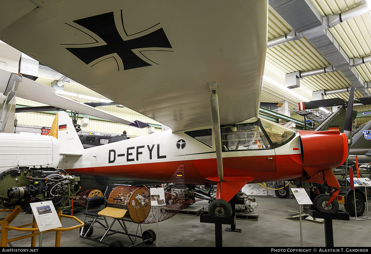 Aircraft Photo of D-EFYL | Pützer Elster B | Germany - Air Force | AirHistory.net #640497