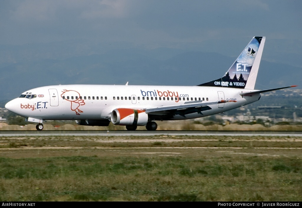 Aircraft Photo of G-OBMP | Boeing 737-3Q8 | Bmibaby | AirHistory.net #640505