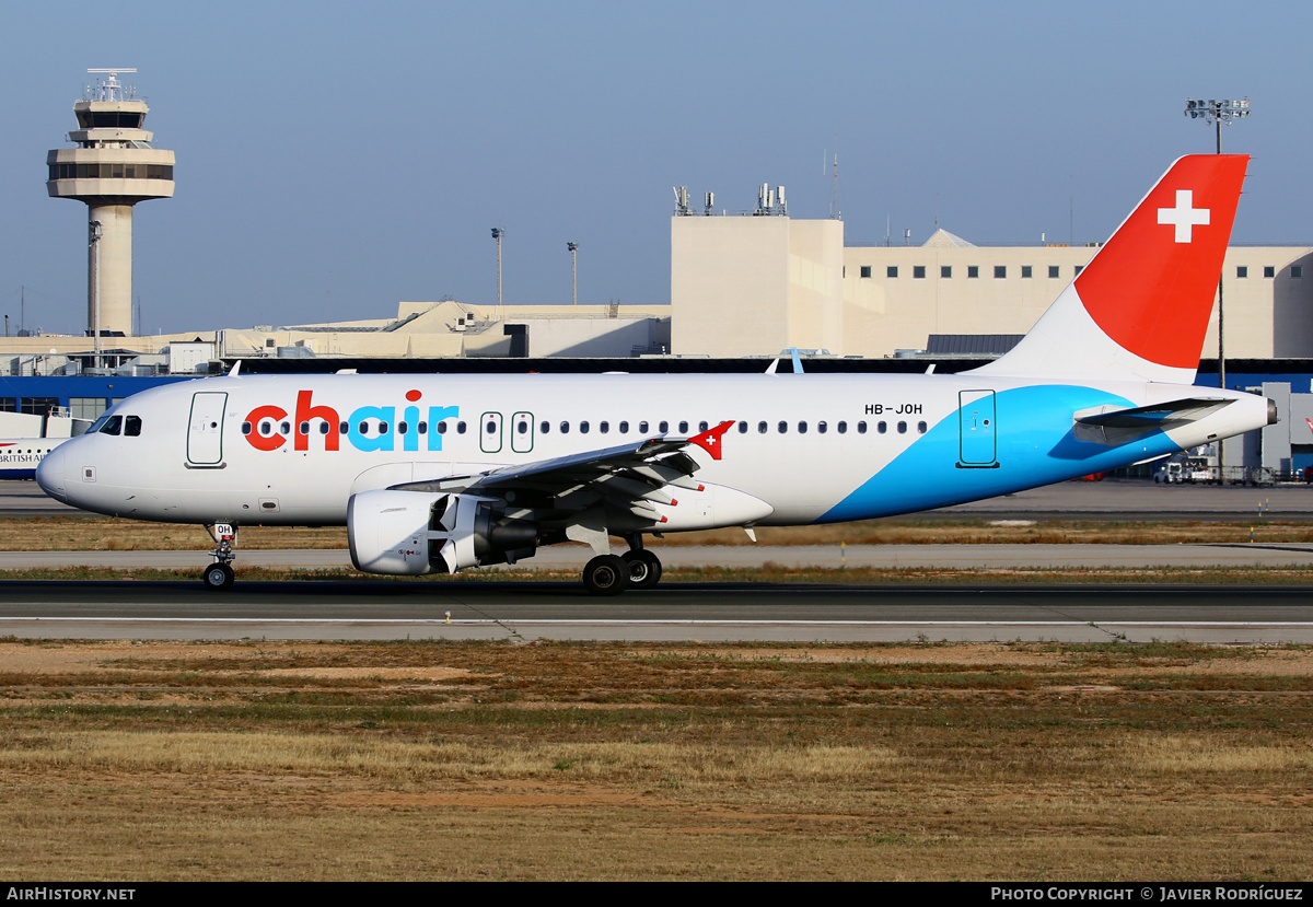 Aircraft Photo of HB-JOH | Airbus A319-112 | Chair Airlines | AirHistory.net #640521