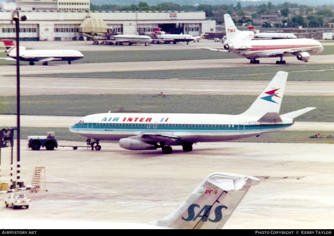 Aircraft Photo of F-BTTC | Dassault Mercure 100 | Air Inter | AirHistory.net #640523