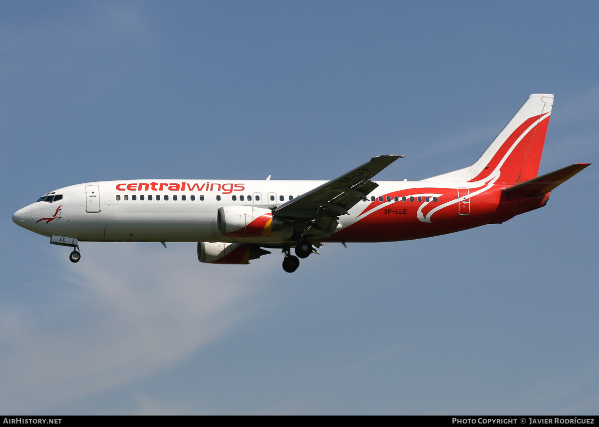 Aircraft Photo of SP-LLE | Boeing 737-45D | Centralwings | AirHistory.net #640524