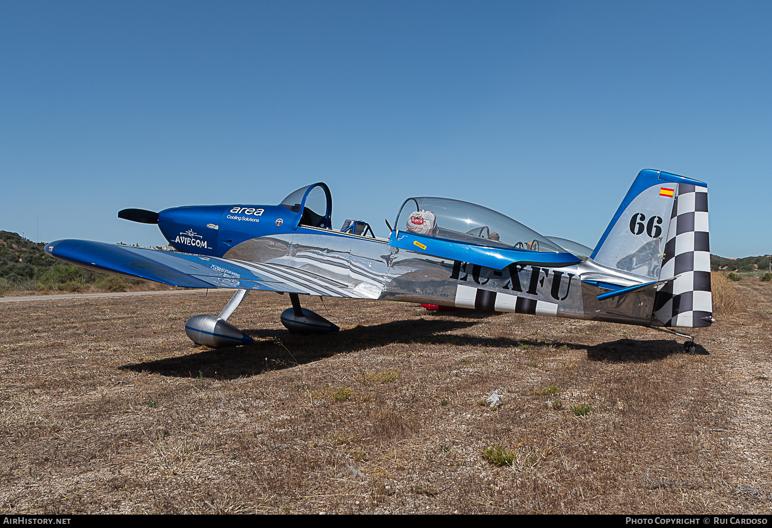Aircraft Photo of EC-XFU | Van's RV-8 | AirHistory.net #640539