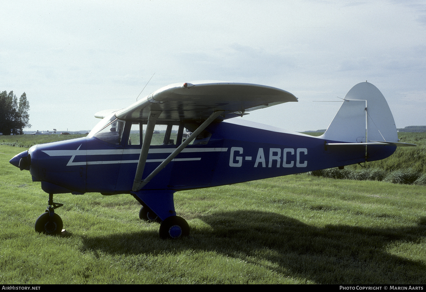 Aircraft Photo of G-ARCC | Piper PA-22-150 Tri-Pacer | AirHistory.net #640563