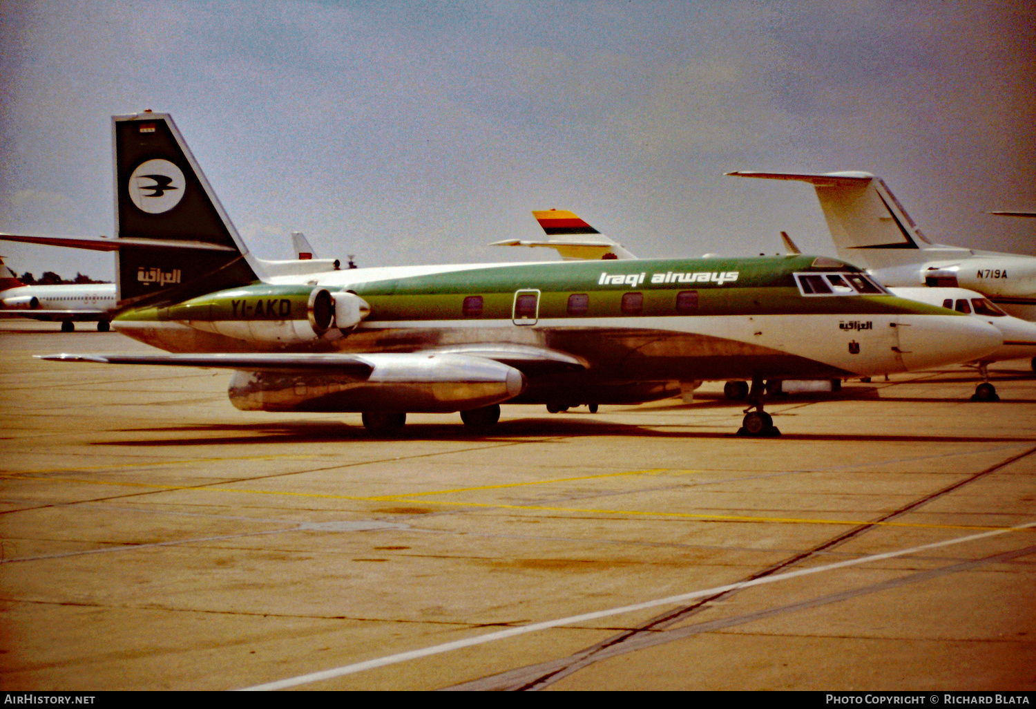 Aircraft Photo of YI-AKD | Lockheed L-1329 JetStar | Iraqi Airways | AirHistory.net #640594