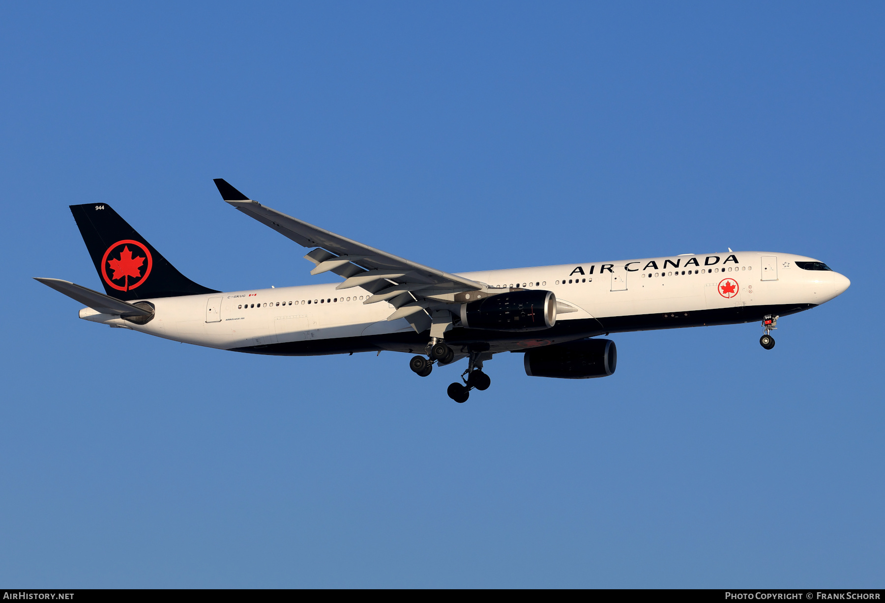 Aircraft Photo of C-GKUG | Airbus A330-343 | Air Canada | AirHistory.net #640608