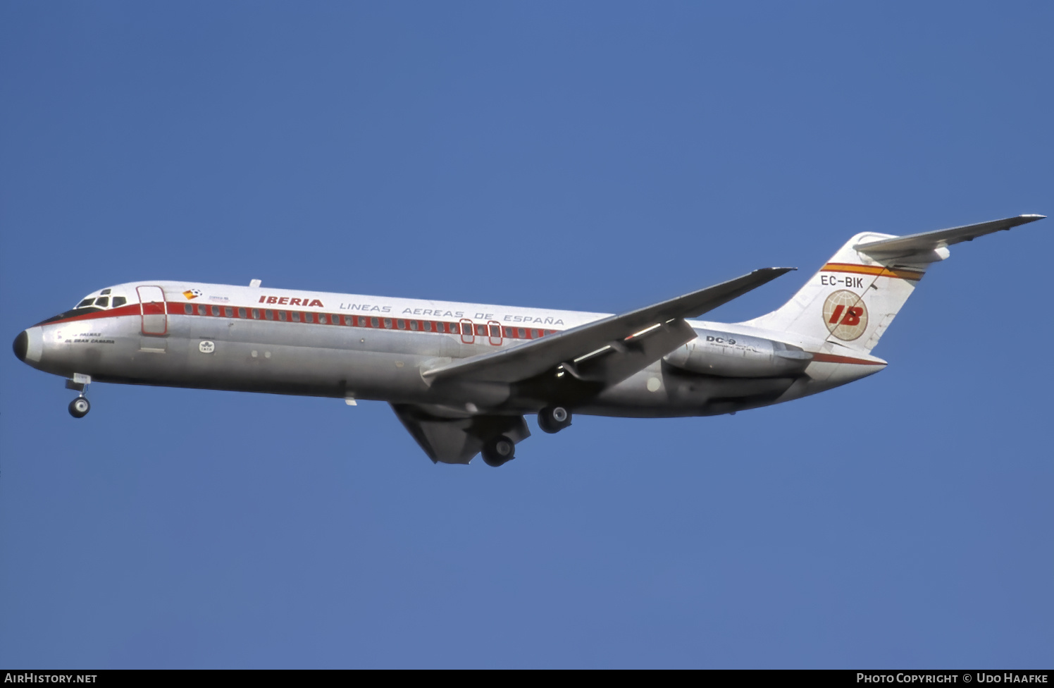 Aircraft Photo of EC-BIK | McDonnell Douglas DC-9-32 | Iberia | AirHistory.net #640627