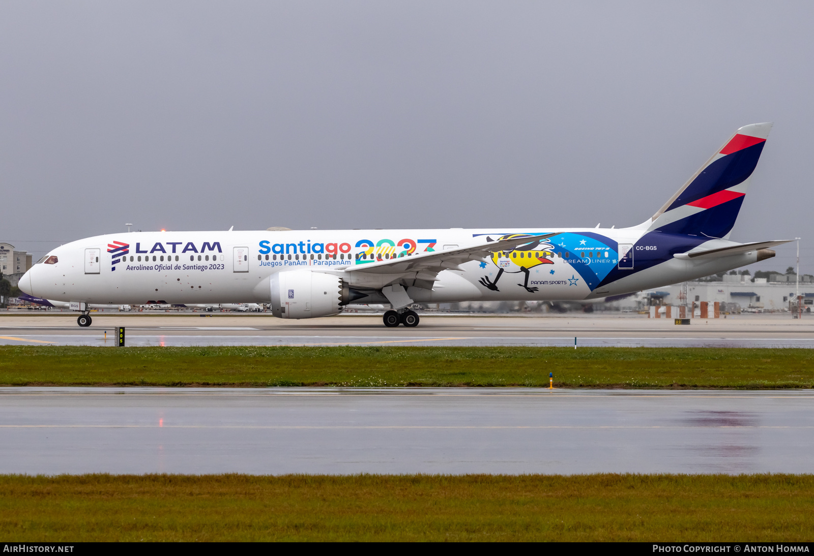 Aircraft Photo of CC-BGS | Boeing 787-9 Dreamliner | LATAM Airlines | AirHistory.net #640637