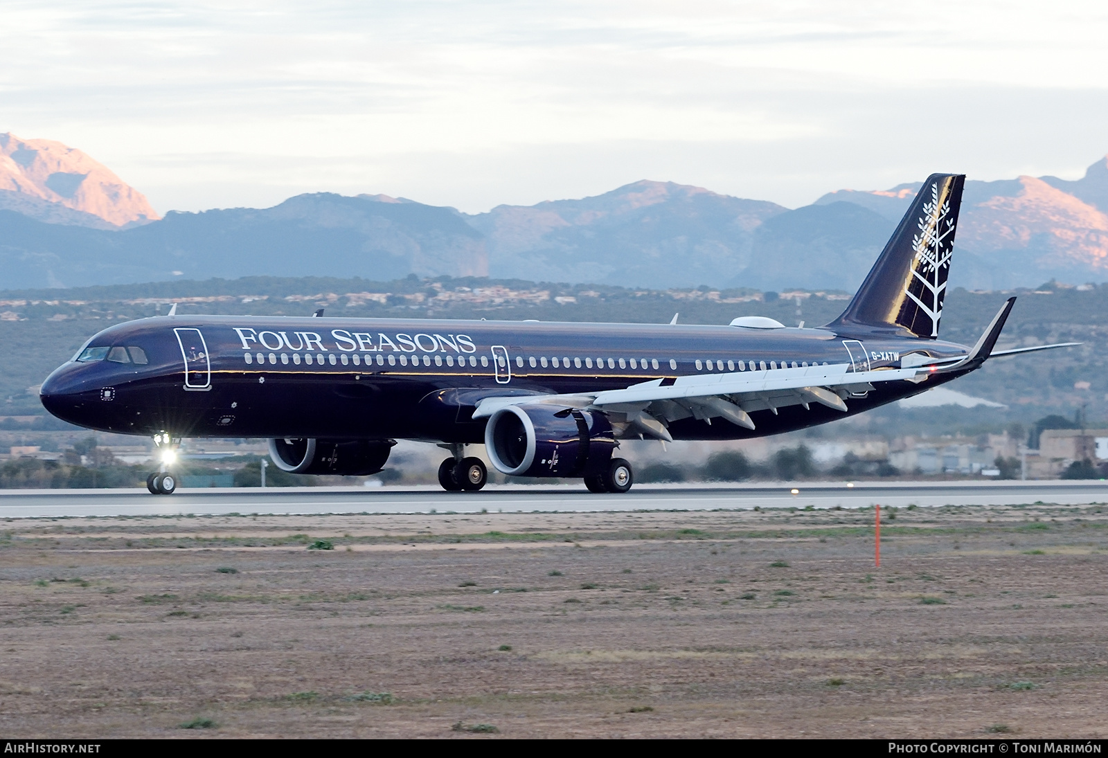 Aircraft Photo of G-XATW | Airbus A321-251N | Four Seasons Hotels | AirHistory.net #640647
