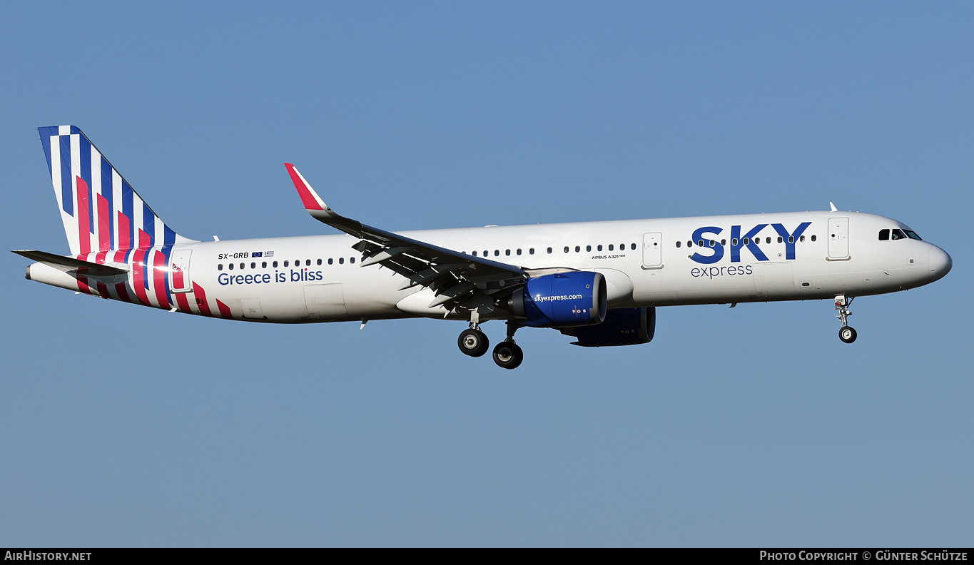 Aircraft Photo of SX-GRB | Airbus A321-251N | Sky Express | AirHistory.net #640650