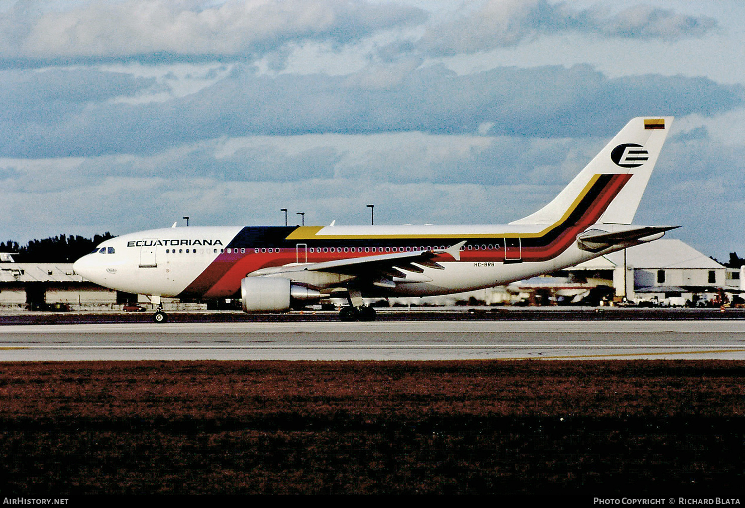 Aircraft Photo of HC-BRB | Airbus A310-324 | Ecuatoriana | AirHistory.net #640653