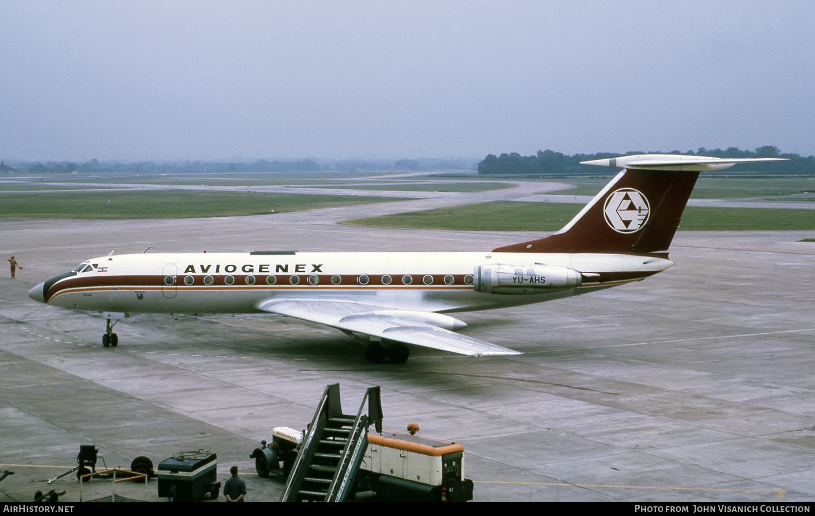 Aircraft Photo of YU-AHS | Tupolev Tu-134 | Aviogenex | AirHistory.net #640668