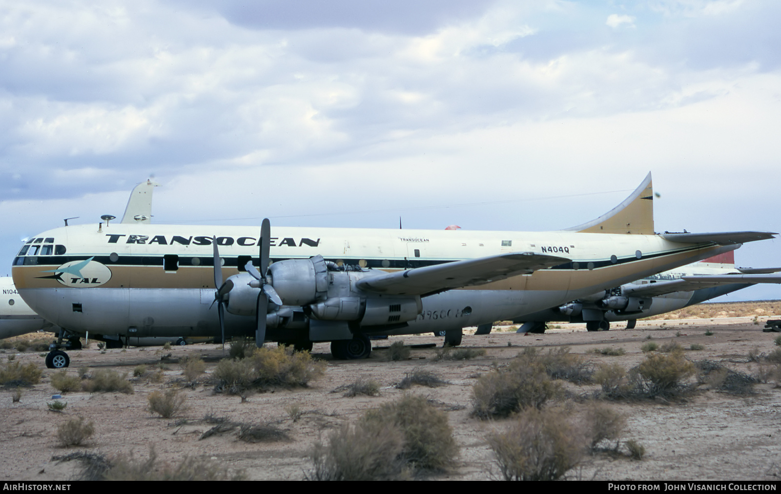 Aircraft Photo of N9600H / N404Q | Boeing 377-10-32 Stratocruiser | Transocean Air Lines - TALOA | AirHistory.net #640673