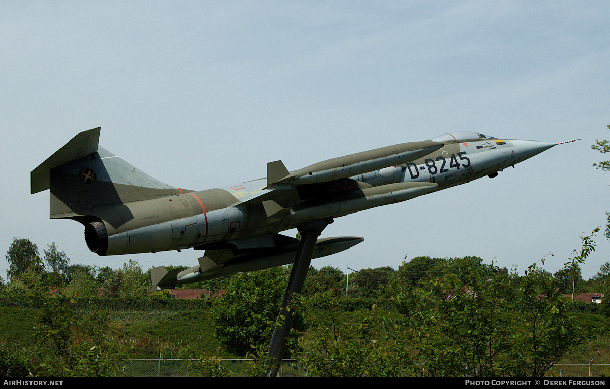 Aircraft Photo of D-8245 | Lockheed F-104G Starfighter | Netherlands - Air Force | AirHistory.net #640677