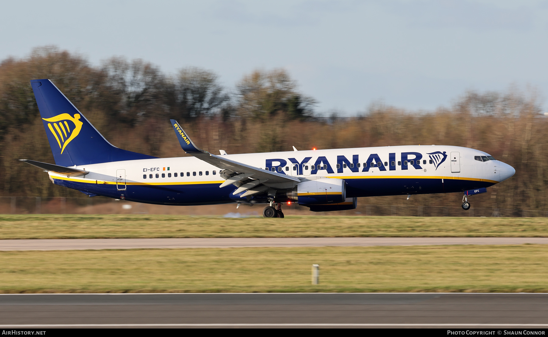 Aircraft Photo of EI-EFC | Boeing 737-8AS | Ryanair | AirHistory.net #640683