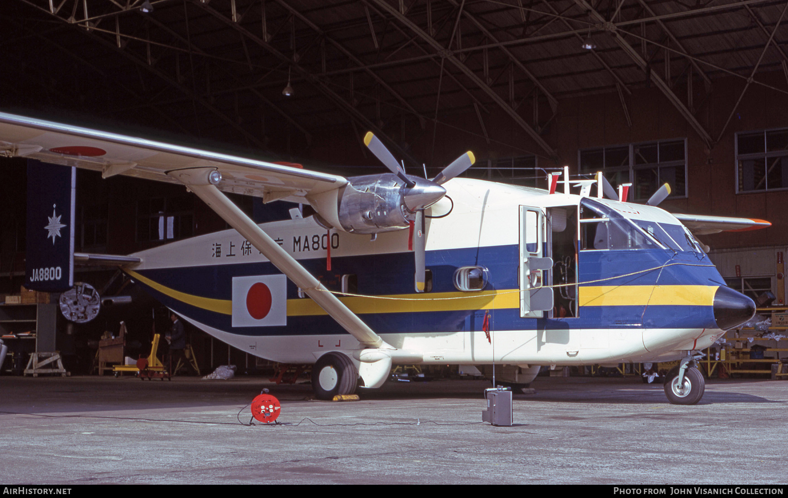 Aircraft Photo of JA8800 | Short SC.7 Skyvan 3-200 | Japan Maritime Safety Agency | AirHistory.net #640689