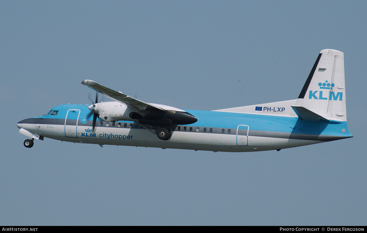 Aircraft Photo of PH-LXP | Fokker 50 | KLM Cityhopper | AirHistory.net #640711