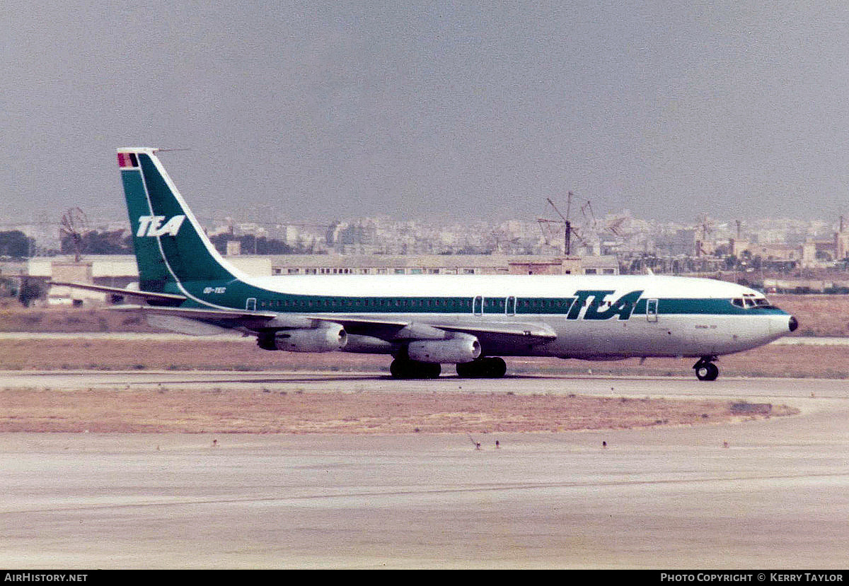Aircraft Photo of OO-TEC | Boeing 707-131 | TEA - Trans European Airways | AirHistory.net #640740