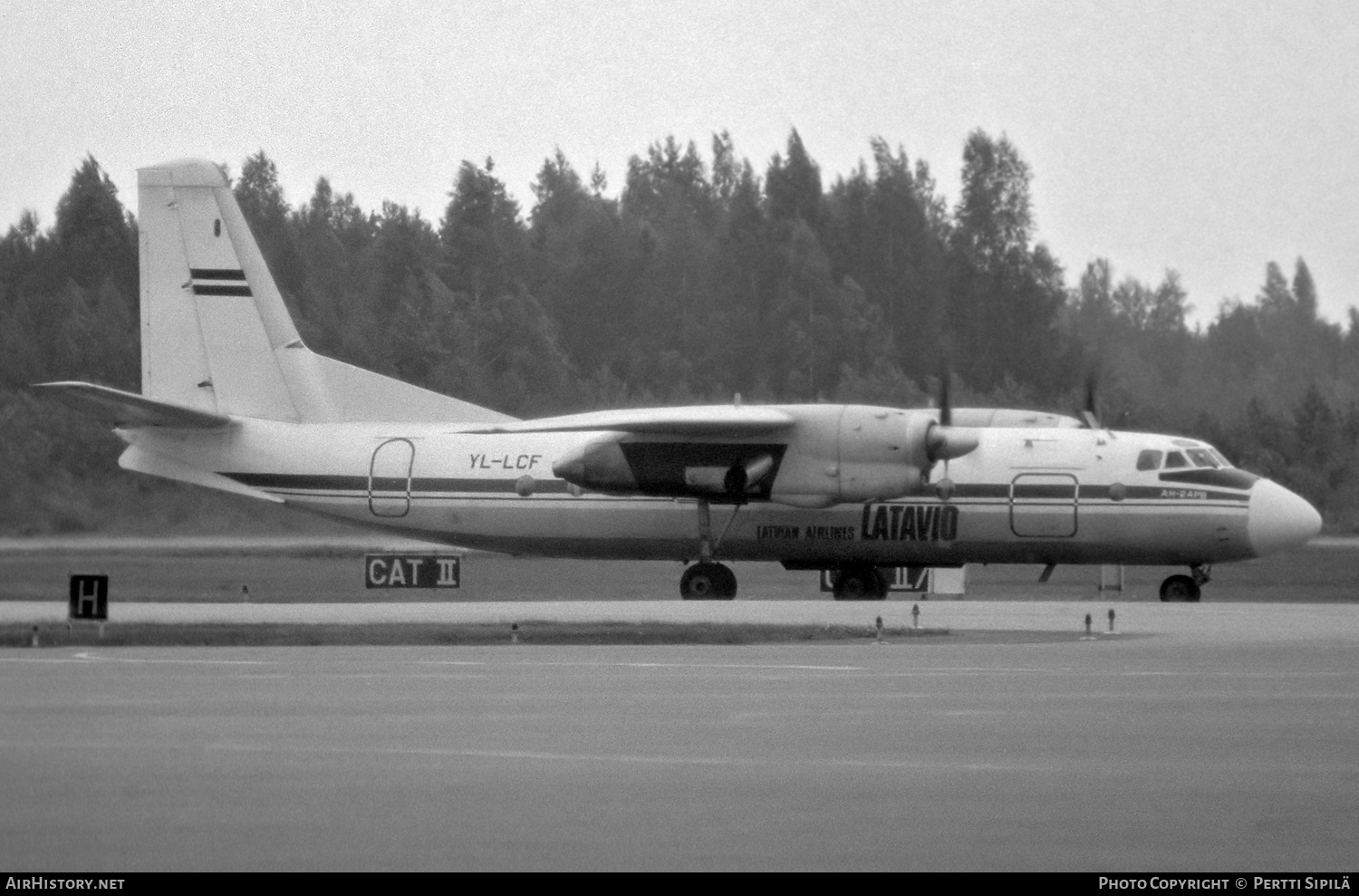 Aircraft Photo of YL-LCF | Antonov An-24RV | Latavio - Latvian Airlines | AirHistory.net #640748