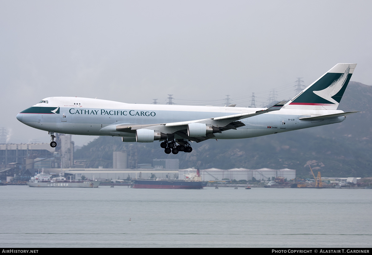 Aircraft Photo of B-LID | Boeing 747-467F/ER/SCD | Cathay Pacific Airways Cargo | AirHistory.net #640750