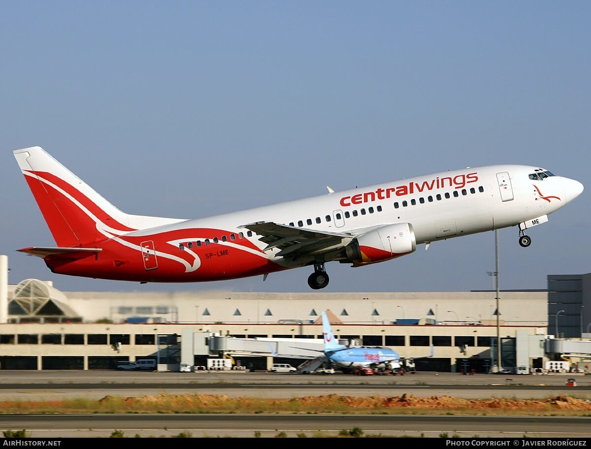 Aircraft Photo of SP-LME | Boeing 737-36N | Centralwings | AirHistory.net #640754