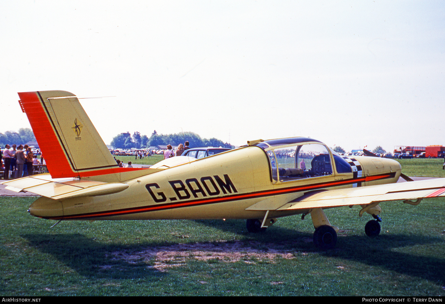 Aircraft Photo of G-BAOM | Socata MS-880B Rallye Club | AirHistory.net #640765