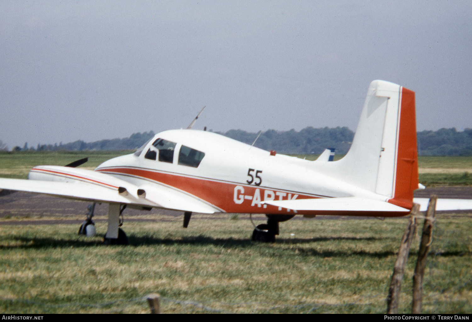 Aircraft Photo of G-APTK | Cessna 310 | AirHistory.net #640773
