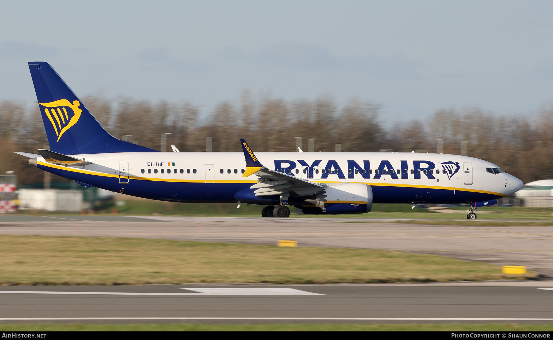 Aircraft Photo of EI-IHF | Boeing 737-8200 Max 200 | Ryanair | AirHistory.net #640801