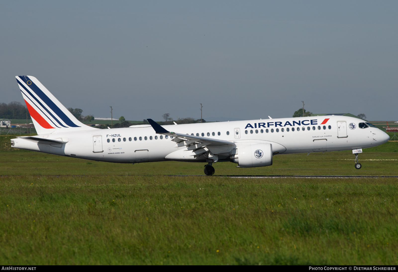 Aircraft Photo of F-HZUL | Airbus A220-371 (BD-500-1A11) | Air France | AirHistory.net #640820